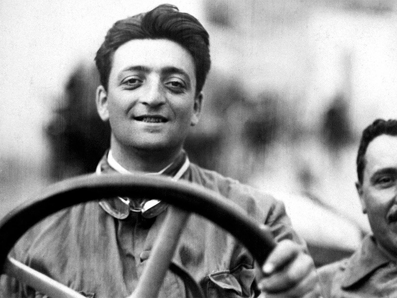 October 5, 1919 Enzo Ferrari made his debut in professional racing 